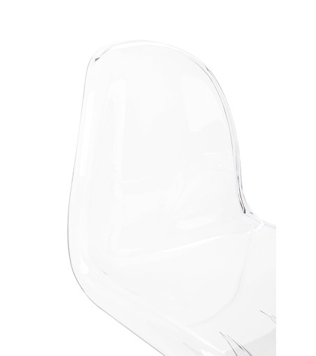 Krzesło HOVER PC transparentne - poliwęglan