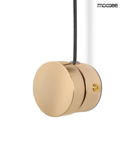 MOOSEE lampa ścienna CLARID GOLD złota