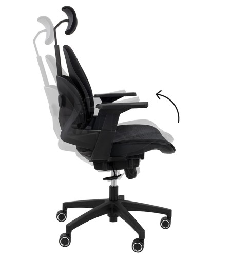 Fotel biurowy VENTILER czarny