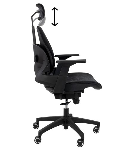 Fotel biurowy VENTILER czarny