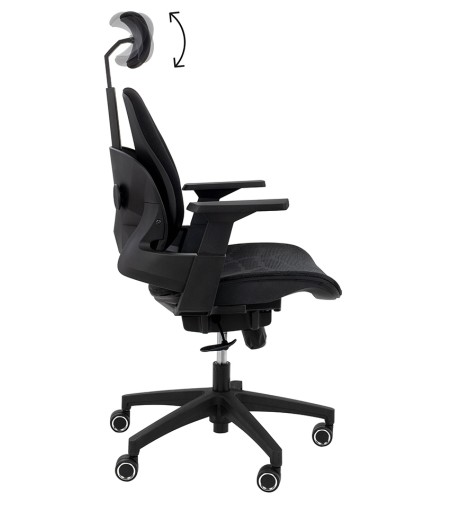 Fotel biurowy VENTILER czarny