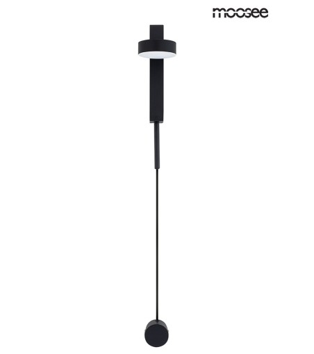 MOOSEE lampa ścienna CLARID BLACK czarna
