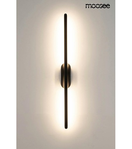 MOOSEE lampa ścienna TOBIA czarna