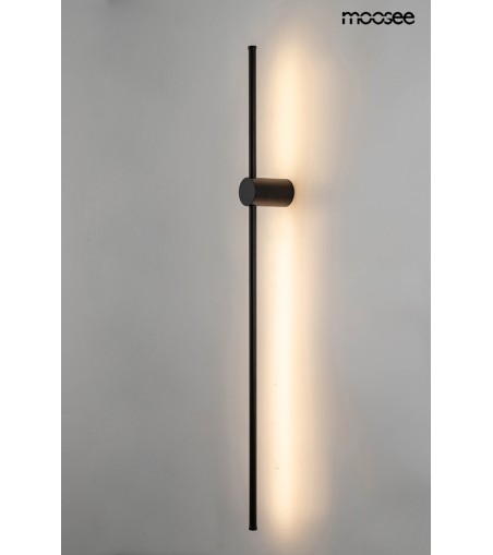 MOOSEE lampa ścienna OMBRE 100 czarna