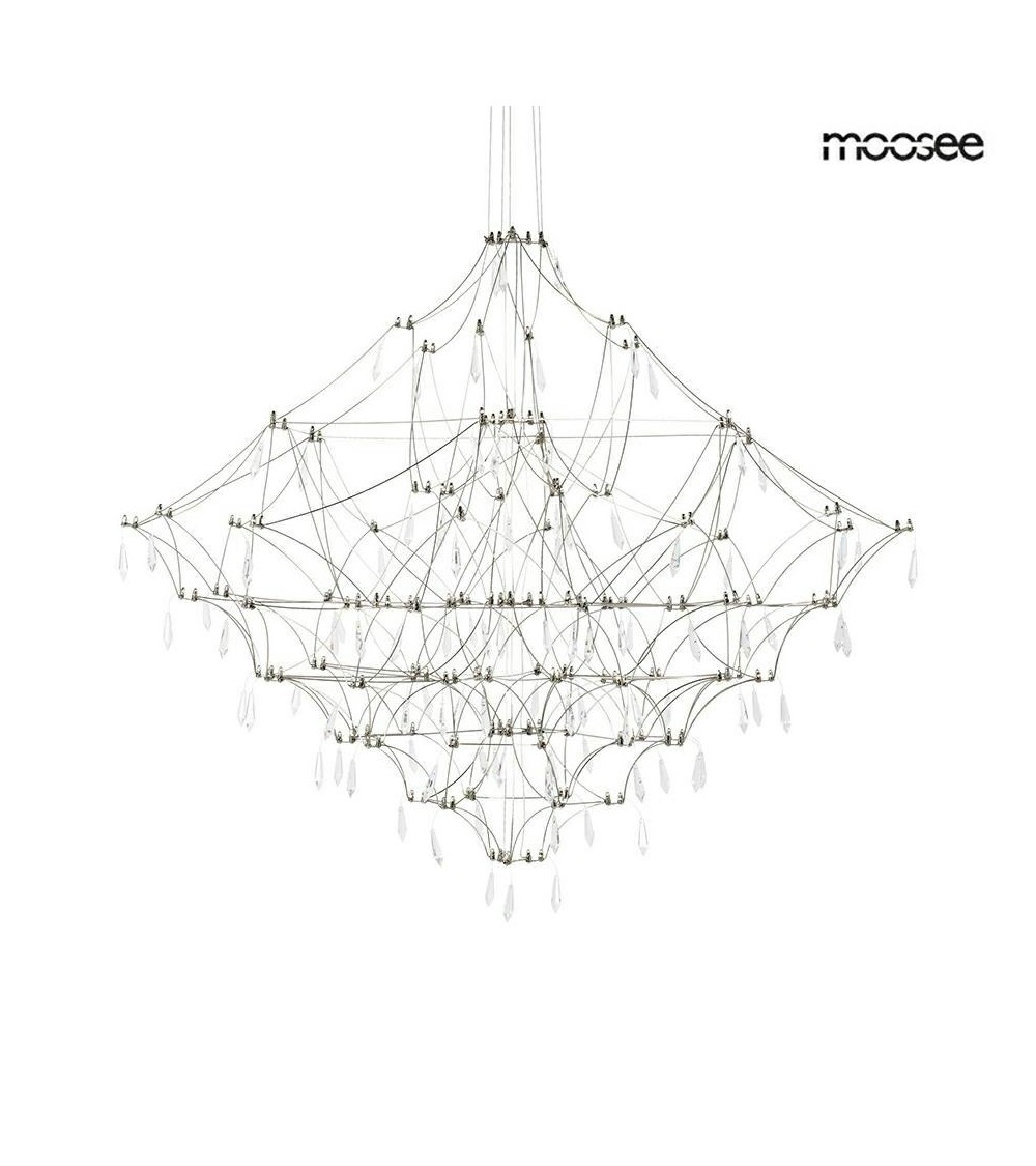 MOOSEE lampa wisząca CONSTELATION 100 -   LED, stal szczotkowana