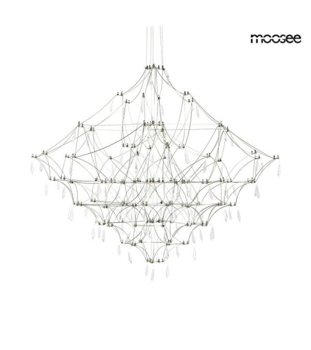MOOSEE lampa wisząca CONSTELATION 100 -   LED, stal szczotkowana
