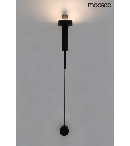 MOOSEE lampa ścienna CLARID BLACK czarna