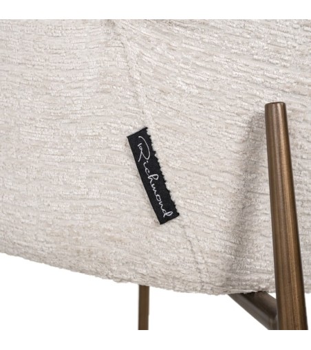 RICHMOND krzesło AMBER jasnobeżowe - trudnopalne