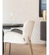 RICHMOND krzesło AMBER jasnobeżowe - trudnopalne