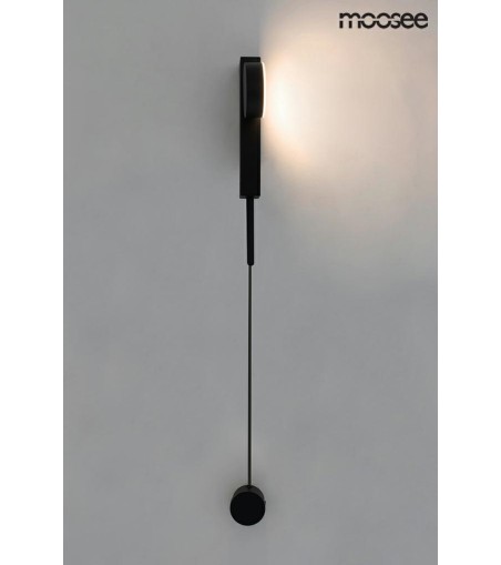 MOOSEE lampa ścienna CLARID BLACK czarna