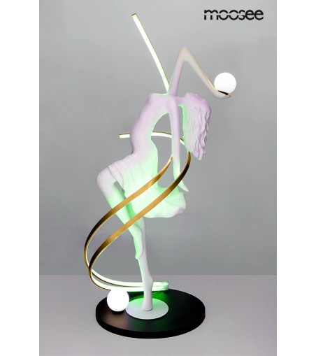 MOOSEE lampa podłogowa DANCING QUEEN  biała