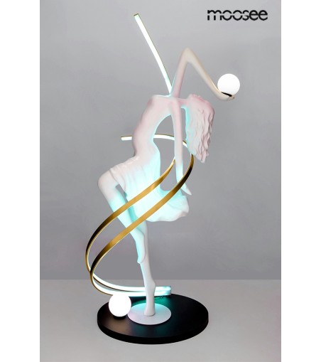 MOOSEE lampa podłogowa DANCING QUEEN  biała