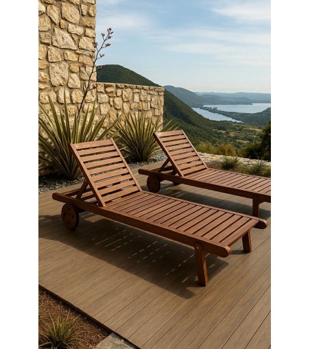 Leżak ogrodowy AZURE