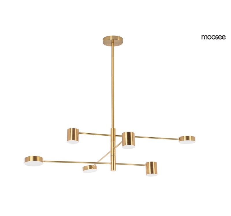 MOOSEE lampa wisząca PIAZETTA złota
