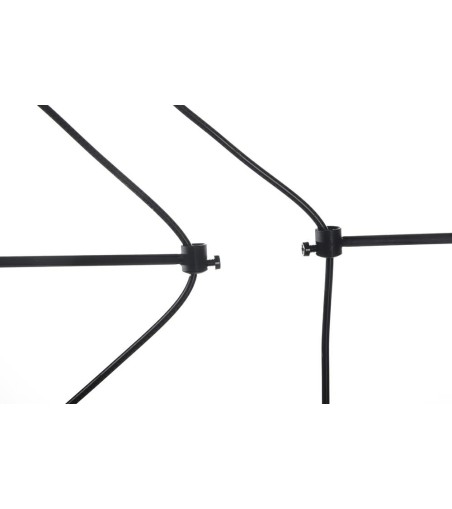 Lampa wisząca FLUSSO LINE 4 czarna