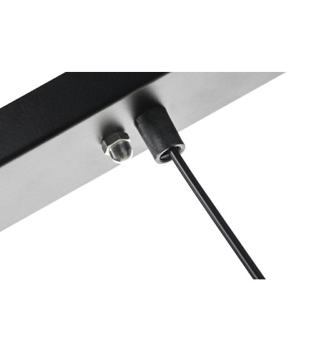 Lampa wisząca FLUSSO LINE 4 czarna