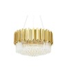 Lampa wisząca IMPERIAL GOLD 60 - stal, kryształ