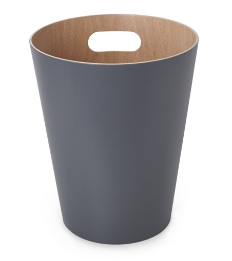 UMBRA kosz na śmieci WOODROW - charcoal