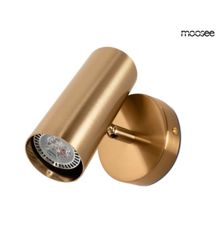 MOOSEE lampa ścienna SPOT złota