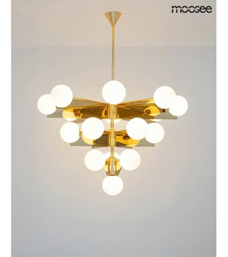 MOOSEE lampa wisząca SOLEI złota