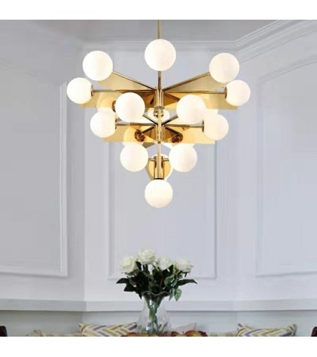 MOOSEE lampa wisząca SOLEI złota