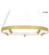 MOOSEE lampa wisząca CIRCLE SPOT 98 GOLD złota