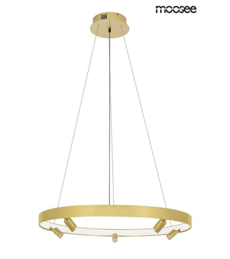 MOOSEE lampa wisząca CIRCLE SPOT 98 GOLD złota