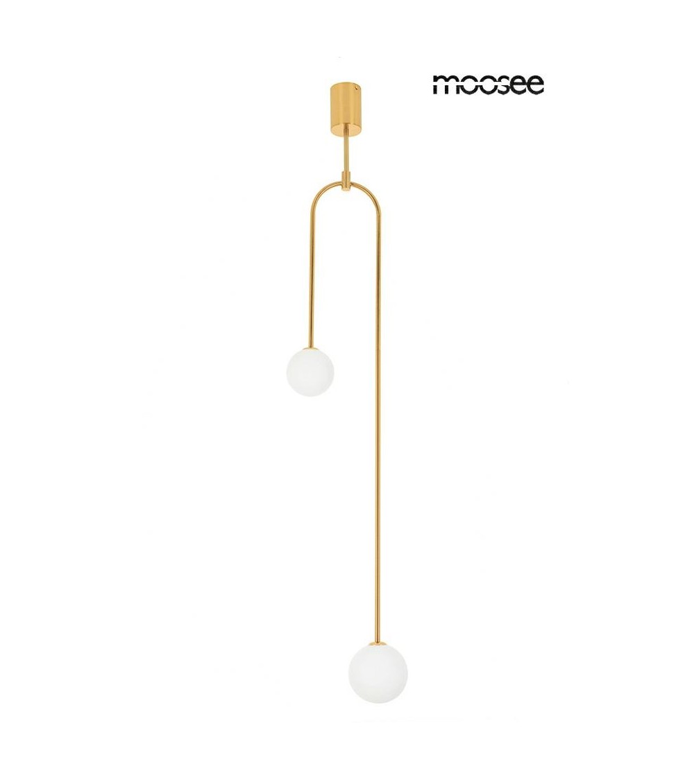 MOOSEE lampa wisząca LOW złota