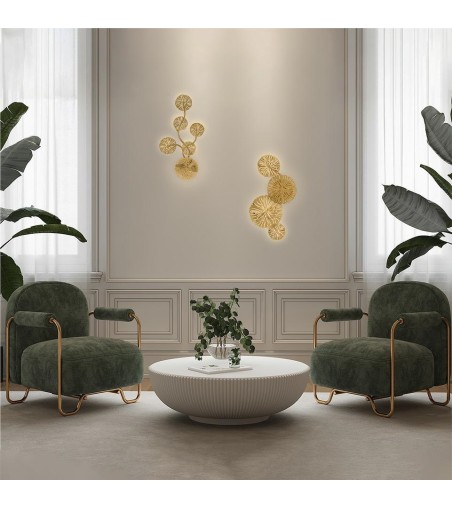 MOOSEE lampa ścienna LIRIO 6 złota