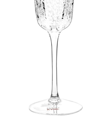 KARE komplet 4 kieliszków do szampana     CASCATA 250ml