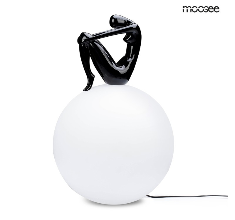 MOOSEE lampa stołowa UOMO 35 czarna