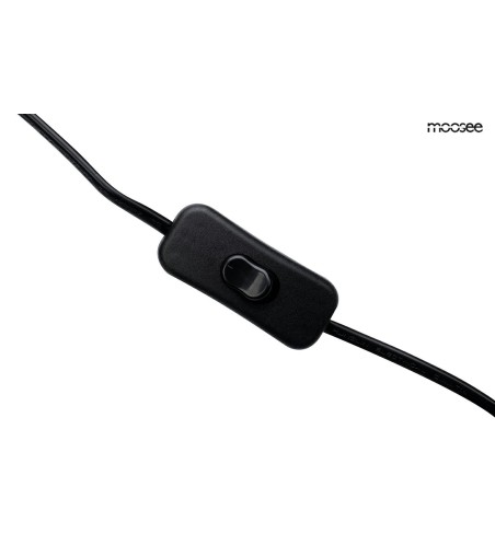 MOOSEE lampa stołowa UOMO 35 czarna