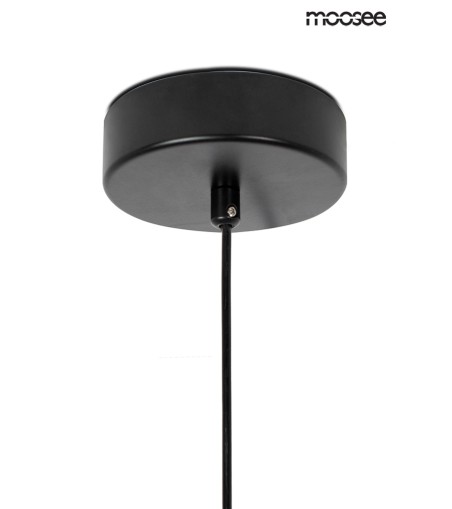 MOOSEE lampa wisząca PLANT czarna
