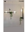 MOOSEE lampa wisząca PLANT czarna