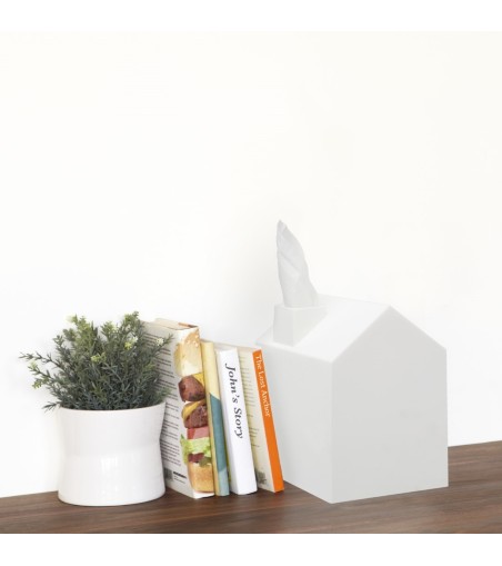 UMBRA pudełko na chusteczki CASA białe