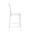 Krzesło barowe VICTORIA 65 cm transparentne