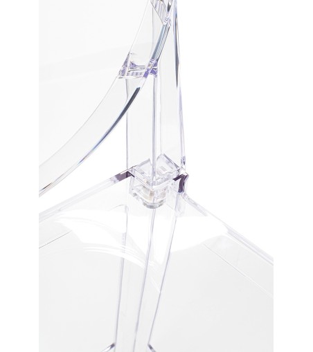 Krzesło barowe VICTORIA 65 cm transparentne