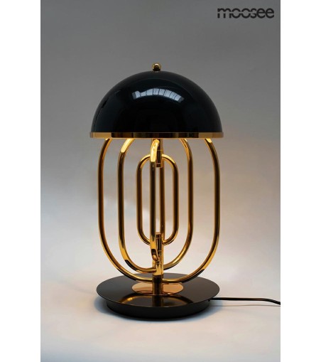 MOOSEE lampa stołowa BOTTEGA złota / czarna