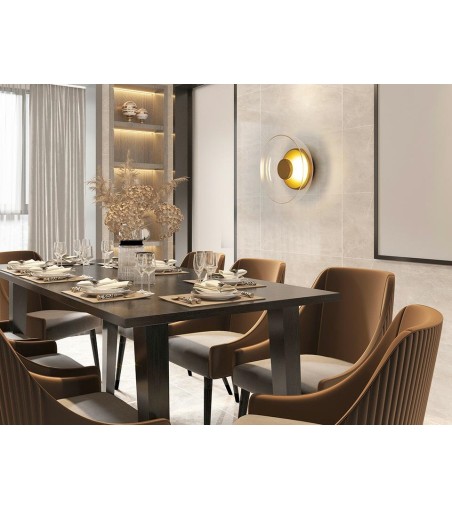 MOOSEE lampa ścienna EDEN WALL złota