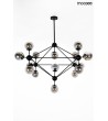MOOSEE lampa wisząca ASTRIFERO 15 czarna