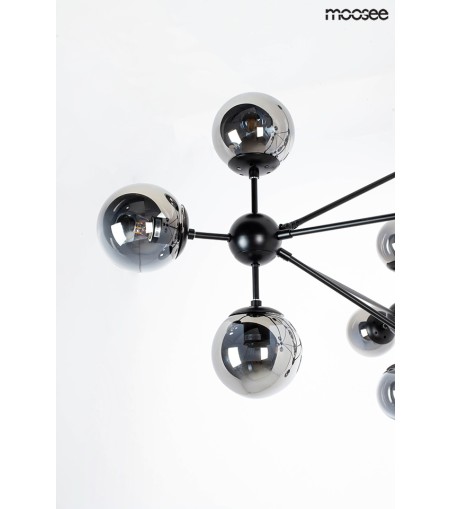 MOOSEE lampa wisząca ASTRIFERO 15 czarna