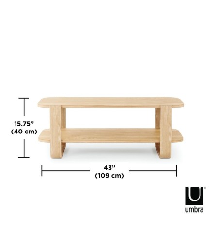 UMBRA stolik kawowy BELLWOOD naturalny