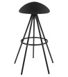 Krzesło barowe LANZA 76 czarne