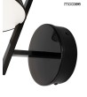 MOOSEE lampa ścienna MAGO czarna