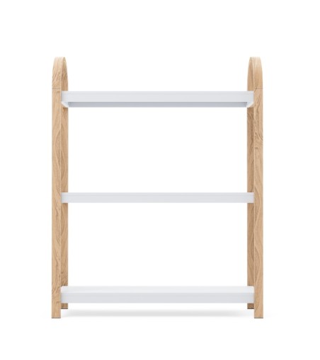 UMBRA półka wolnostojąca BELLWOOD biała naturalna