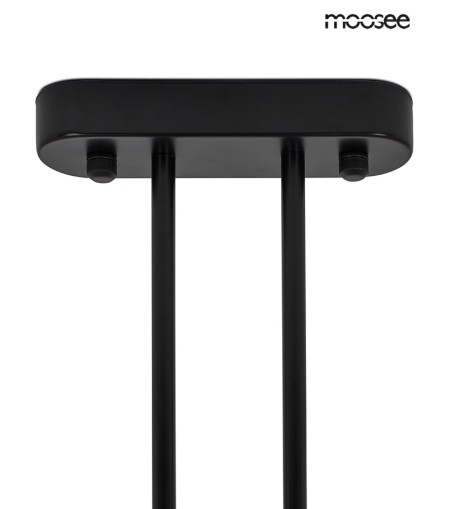 MOOSEE lampa wisząca ALURE LINE TWIN 120 czarna