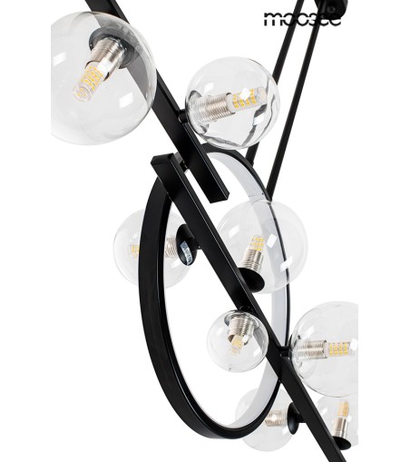 MOOSEE lampa wisząca ALURE LINE TWIN 120 czarna