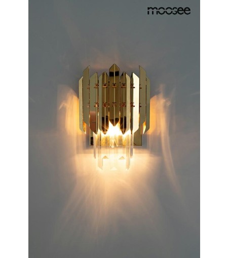 MOOSEE lampa ścienna MAJESTIC złota