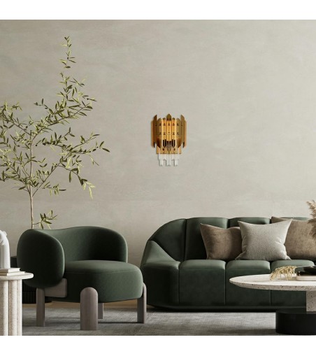 MOOSEE lampa ścienna MAJESTIC złota