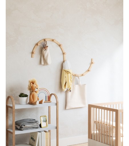 UMBRA półka wolnostojąca BELLWOOD biała naturalna